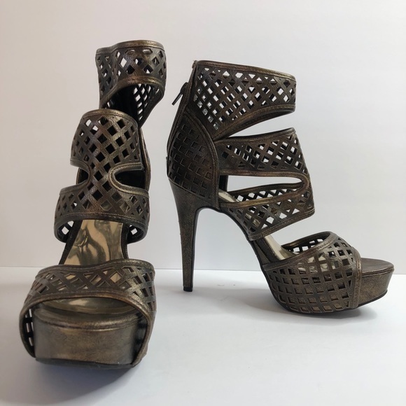 Kenneth Cole R. Heels Sandals #8 - Picture 12 of 13